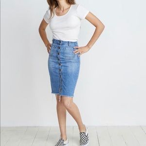 Marine layer Brooke Midi Skirt